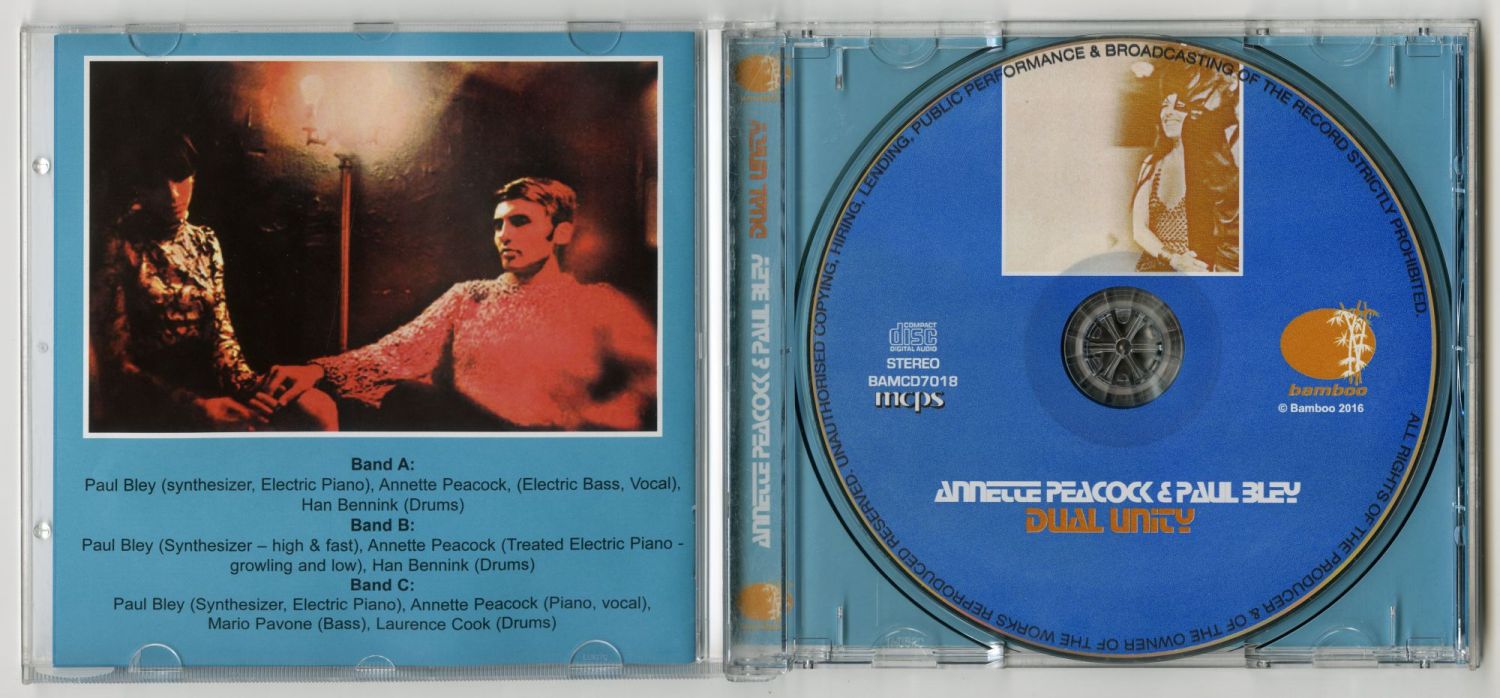 Annette Peacock & Paul Bley『Dual Unity』02